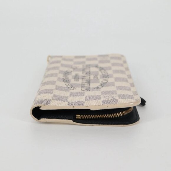 LOUIS VUITTON Damier Azur Portefeuille Insolite Long Wallet N63221 Auth yk19403V - Picture 6 of 16